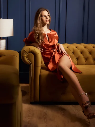 Rochie scurtă roșie