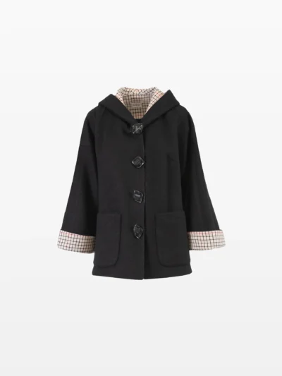 Jacheta Neagră Bucle