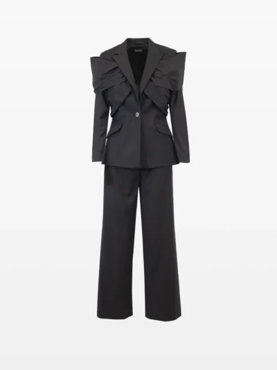 Costum Structured Black