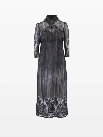 Rochie dantelă neagră