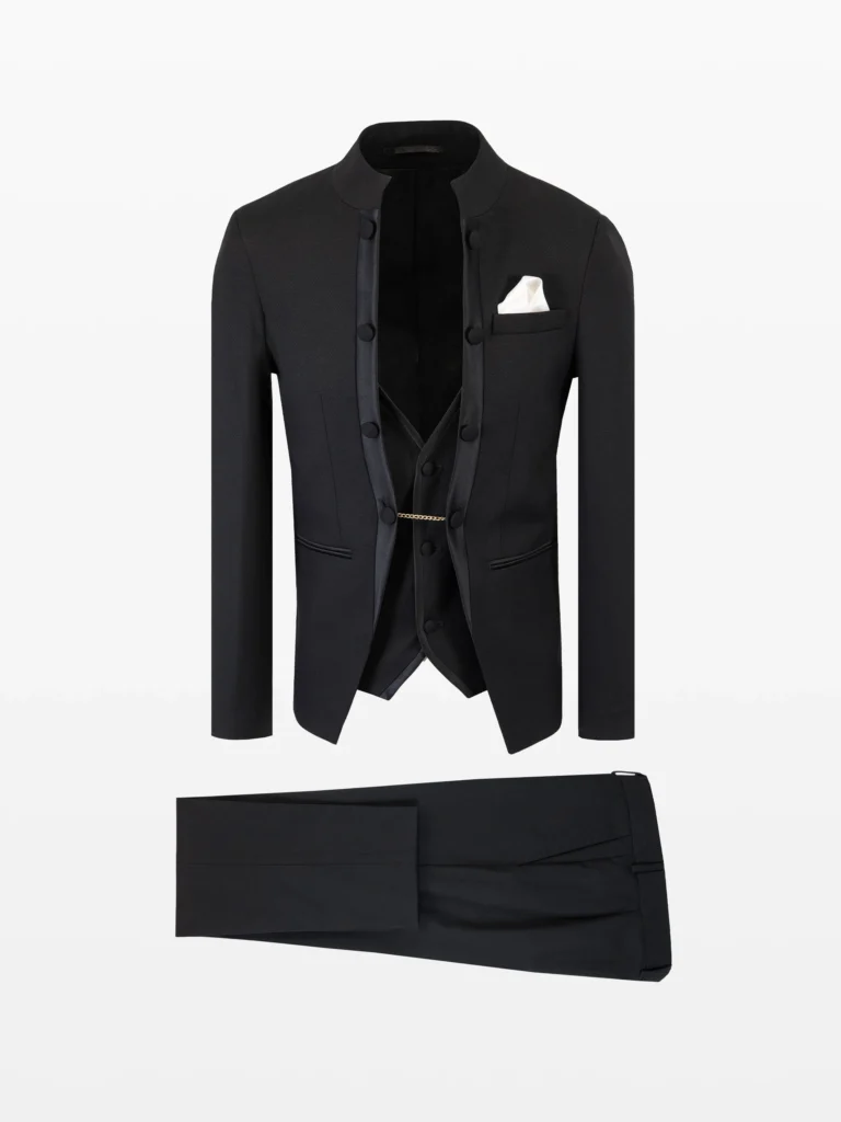 costum black tie