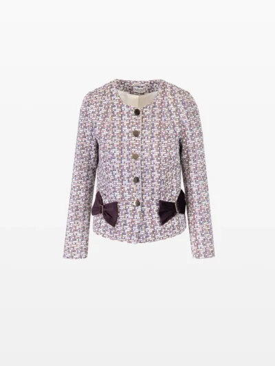 Sacou femei cu fundițe