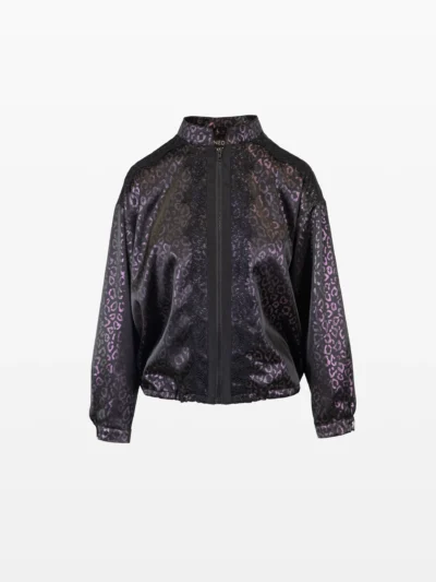 Jachetă bomber animal print